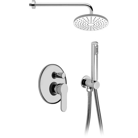 KIT DE DOUCHE AGAPE CHROME Dimensions : Chrome
