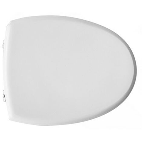Abattant WC pour WC Simas Lft Abattant WC 44 x 35,7 cm charnie'res fixes et abattant en fonte de bois (1/4)
