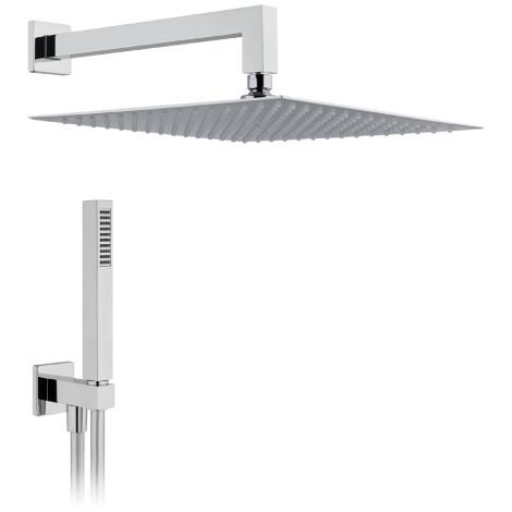 Bras De Douche Carre 300mm Noir Mat | G0067PZ - Paini France