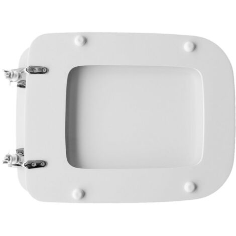 Abattant Wc Pour Senesi Duccio Thermodur Blanc Charnière