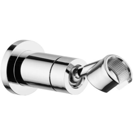 Support a' crochet articule' Damast en ABS chrome' pour douche, salle de bain, baignoire (1/5)
