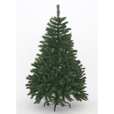 SAPIN DE NOËL ALPIN 150 CM POUR DÉCORATIONS DE NOËL AVEC 663 BRANCHES COUPE-FEU (1/5)