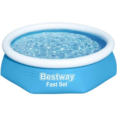 Bestway 57456 Fast Set piscine gonflable hors sol   305 x 66 cm 3.200 lt autoportante (1/4)