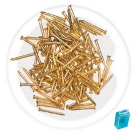 Petit Minuscule Matériel Laiton Clous 1.2mmx15mm (DxL) pour Bois Boîtes
