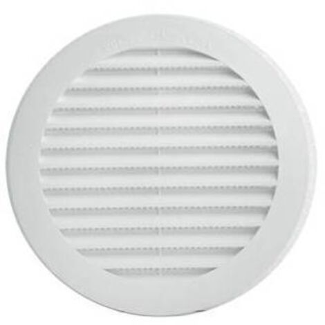 Idroweb – Grille de ventilation VMC en ABS – Type rond 80 mm – Protection anti-insectes – Installation facile en espaces confinés - 39air