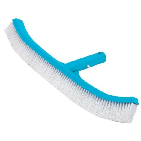 Intex – Brosse de piscine courbée 41 cm en polypropylène – Nettoyage rapide des parois et du fond – Compatible avec manche télescopique 29,8 mm