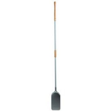 Pelle à pain en aluminium 16x32 cm – Manche 164 cm pour four à bois – Accessoire boulanger professionnel
