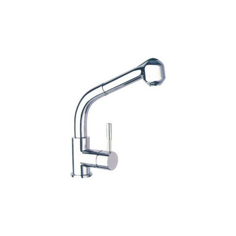 Robinet Gemini pour mitigeur lavabo chromA  avec bec haut + douchette