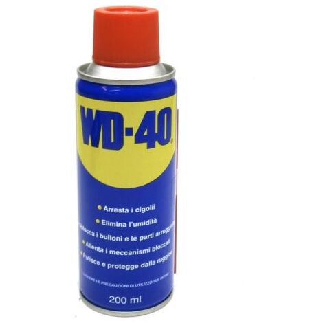 Wd-40 – Lubrifiant spray anti-corrosion 200 ml – Multifonctionnel : hydrofuge, dégrippant, nettoyant – Application facile sur toutes surfaces