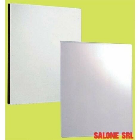 Miroir mural rectangulaire 80x70 cm pour salle de bain avec lumière LED