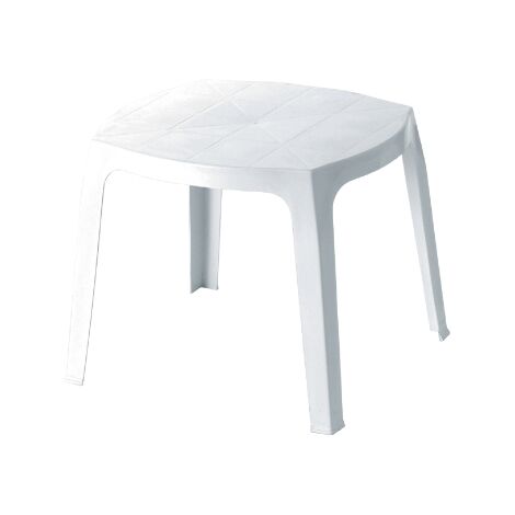 Table enfant en résine 51x56x45 cm – Couleurs assorties – Pour intérieur et extérieur – Léger et facile à déplacer – I Giardini Del Re