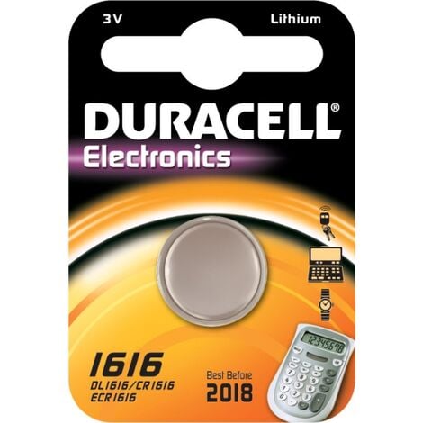 DURACELL Piles boutons lithium spéciales 2032 3V, lot de 2 (DL2032