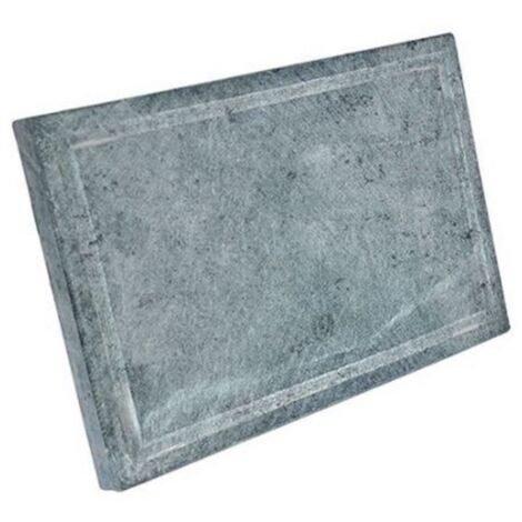 Pierre ollaire naturelle 20x30 cm – Épaisseur 2 cm – Surface grise pour barbecue et cuisson – Remplacement plaque cuisson – Koem