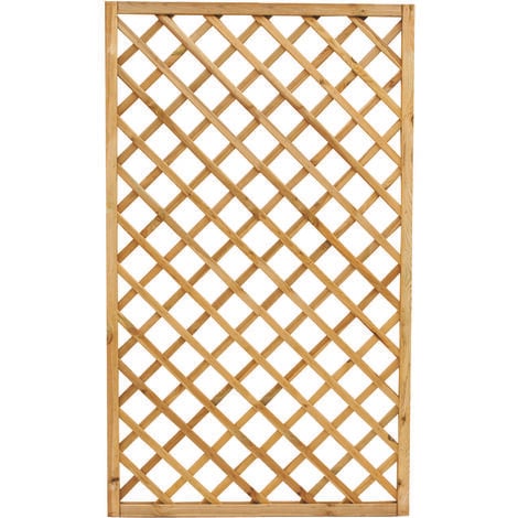 Jardipolys Brise-Vue en Bois 80 x 180 cm, Panneau en Bois pour terrasse,  Jardin, Balcon sur Pieds