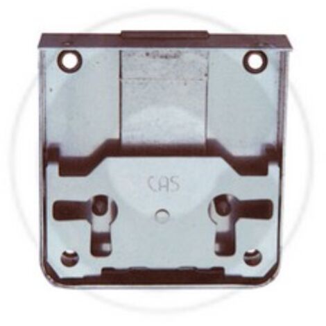 serrure pour meuble demi-caisson en acier poli entrA e 70 mm