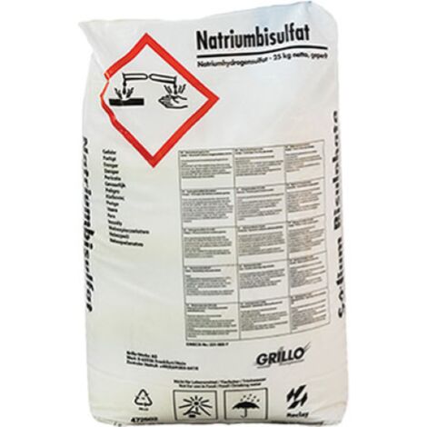 Sac de 25 kg granulaire traitement re'ducteur de PH pour l'eau de piscine correcteur granulaire