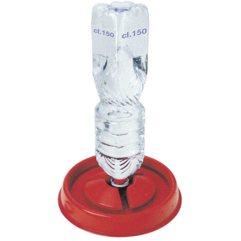 abreuvoir pour poulets et poules boisson en plastique pour bouteilles de 1,5 A  2 litres