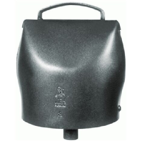 Cloche Chamonix en acier au carbone 94x84 mm – Sonorité claire pour suivi des vaches et bovins – Idéale pour pâturages