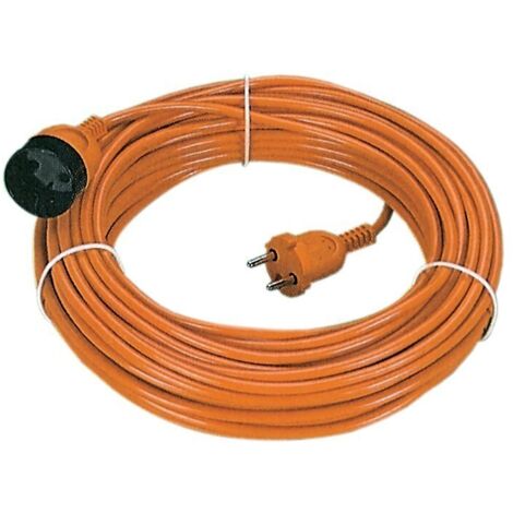 Extension de courant A lectrique FME 25 mtl avec fiche Schuko section 2x1,5 mm (1/3)