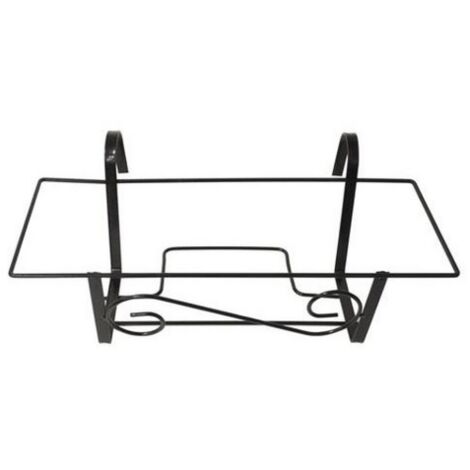 Pot de fleurs en fer plastifié 50x39x19 cm – Pour balcons et jardins – Conception robuste pour durabilité – Esthétique moderne