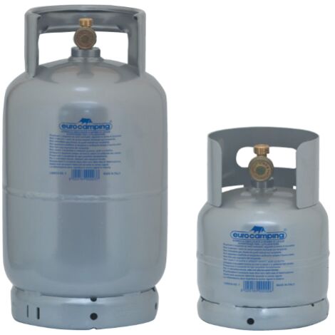Bouteille de 2 kg pour gaz liquide avec robinet rechargeable homologuA
