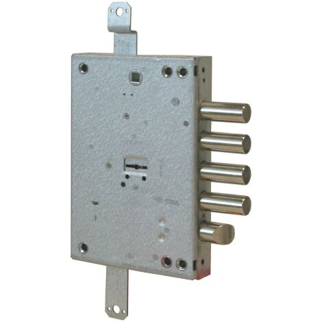 Serrure à Appliquer Cisa Multifonction - Pour Porte Blindée - 56715.28 - Fabriquée En Italie
