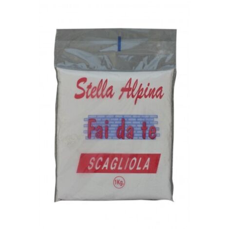 Scagliola 1 kg de gypse albA tre poudre de lissage bA timent libre-service