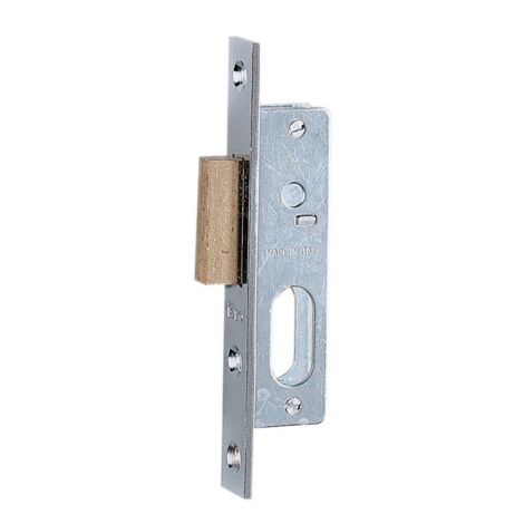 Serrure A  mortaise verticale Iseo pour profilA s 760.15.1 avant 16 mm