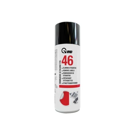 Vmd 46 bombe ae'rosol 200 ml de'capant d'e'tiquettes enle've les colles fondues