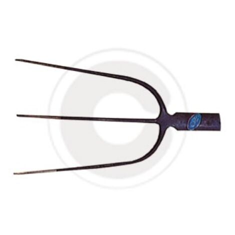 Fourche En Acier à Tête Forgée – Manche Bois – Excellent état – Occasion