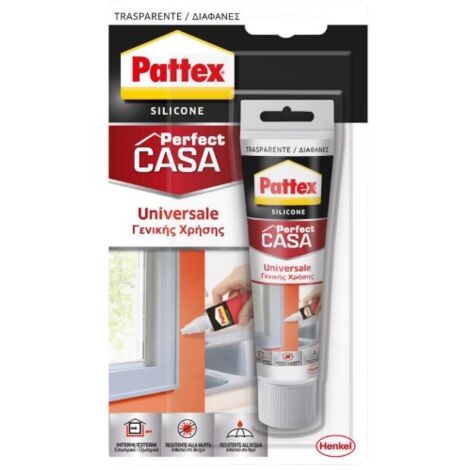 Pattex Sista silicone universale trasparente 50 ml sigillante acetico
