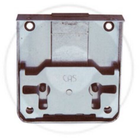 serrure pour meuble demi-caisson en acier poli entrA e 50 mm