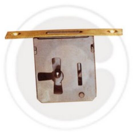 serrure pour meuble A insA rer entrA e droite droite fer 50 mm laiton