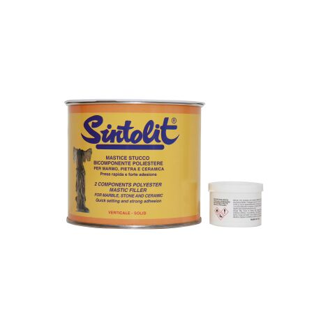 Sintolit mastic vertical 750 ml mastic pierre en cA ramique marbre jaune paille