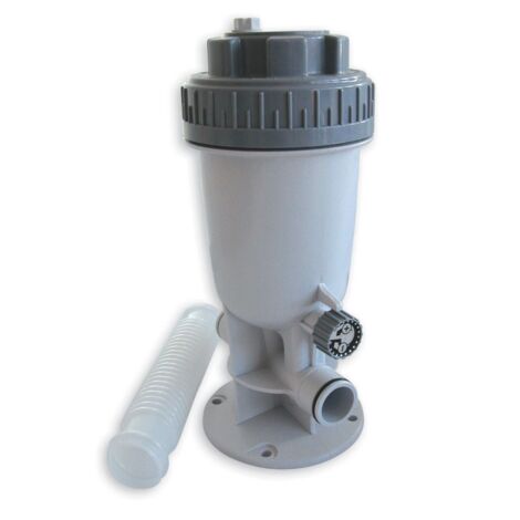 Bestway – Distributeur automatique de chlore pour piscine – Capacité 4 pastilles de 75mm – Connexion 32 et 38mm – Modèle K534CBX