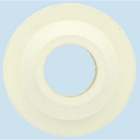 joint conique en caoutchouc blanc gr 1/2 &quotavec bord haut pour siphons