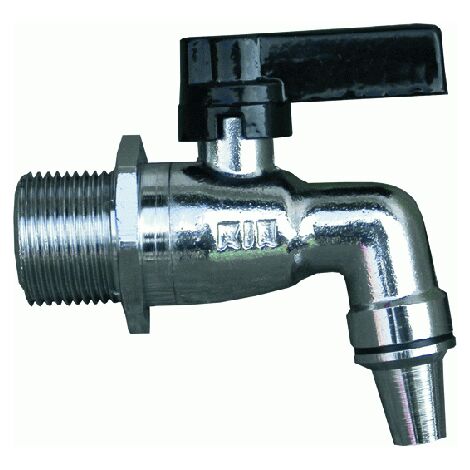 Robinet sphe'rique pour re'cipients a' vin / huile 1/2 "accessoire de remplacement de baril a' levier en aluminium (1/2)