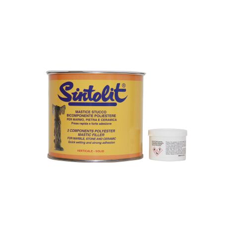 Sintolit mastic vertical 750 ml mastic marbre blanc pierre cA ramique