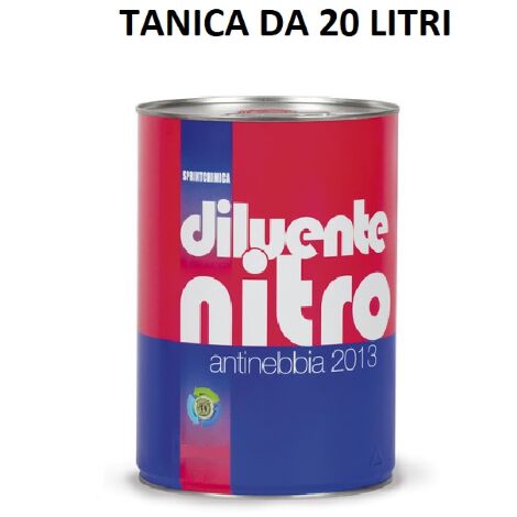 Diluant nitro anti-buA e Sprintchimica 20 litres pour diluer les peintures A maillA es et nettoyer les surfaces