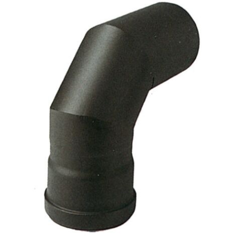 coude 90 acier 12 cm 120 mm noir pour poA les A granulA s de porcelaine 1,2 mm
