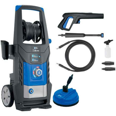Nettoyeur haute pression électrique 160 bar 460l/h – Moteur bi-vitesse – Débit max pour nettoyage efficace – Pour chantiers humides – Annovi Reverberi (1/5)