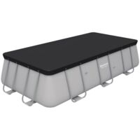 Bestway P03633 top cover pool cover 732x366x132 cm in PVC for rectangular above ground pools with frame