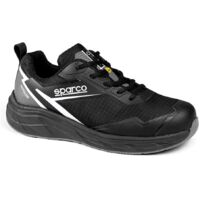 Sparco SBTB0013B0K11046, Chaussures d'incendie et de sécurité unisexes, noir/gris foncé, 46 EU