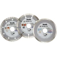 kwb 797080 Disque à tronçonner diamanté Diamètre 115 mm Ø de perçage 22 mm 3 pc(s)