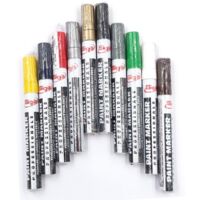 Sigill paint marker pennarello vernice indelebile blu a punta media per tutte le superfici marcatore Blu