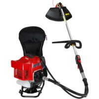 Débroussailleuse thermique 53,2 cc – 2,0 kW – Tête automatique – Allumage électronique – Pour terrains accidentés – Kawasaki Power Tools