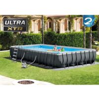 Piscine hors-sol rectangulaire 975x488x132cm Ultra Xtr Frame Intex 26374
