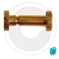 2 viti a cannocchiale 6x50 mm filettatura 5MA vite in ottone lucido