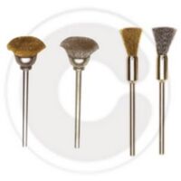 PROXXON 28963 2 BROSSES EN LAITON AVEC BROSSE MM. 13 BROSSE MA TALLIQUE