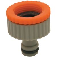 Irrigo Art.3044 prise pour 1 robinets + raccord rapide de re'duction 3/4" pour l'irrigation du jardin